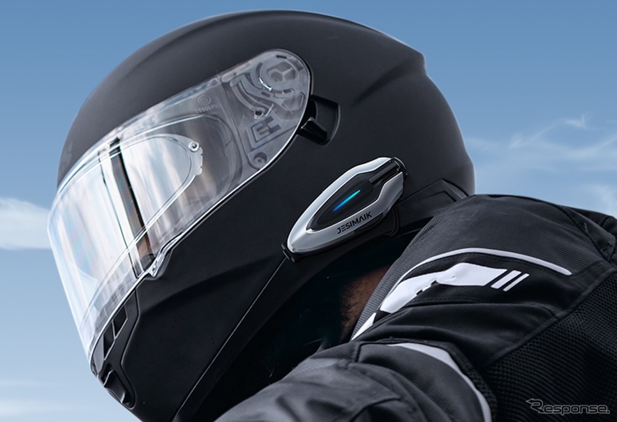 「1秒で着脱できる」JESIMAIKのバイク用インカム『H6』