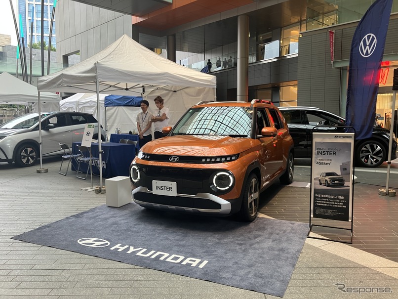 今春発売開始されたばかりのヒョンデ「INSTER」は価格、性能、サイズが揃った注目車種。