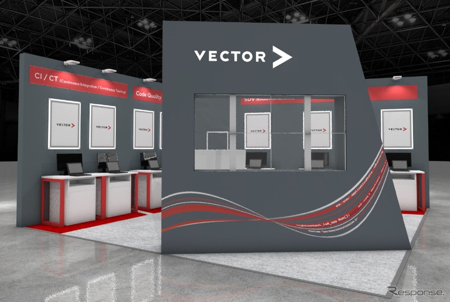ベクターの「人とくるまのテクノロジー展 2025 NAGOYA」ブースイメージ