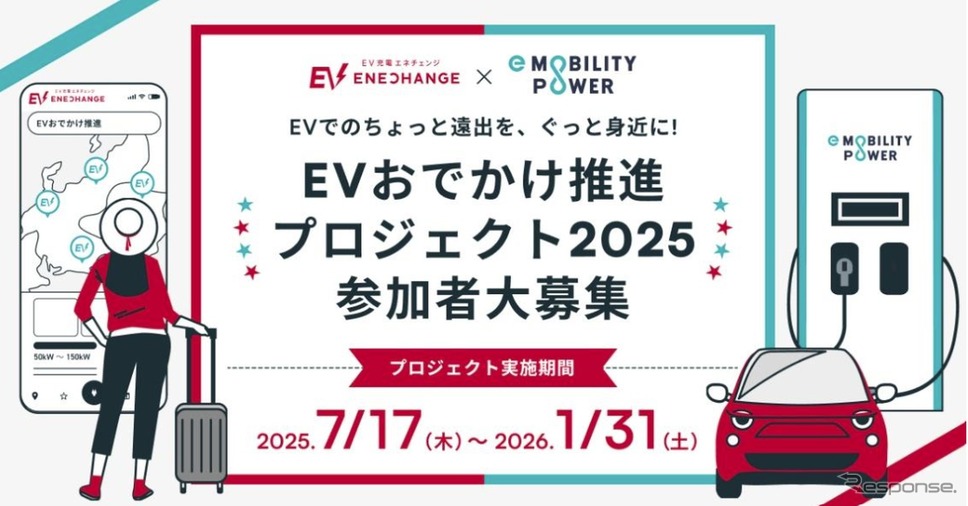 EVでの中長距離移動を身近にする「EVおでかけ推進プロジェクト」