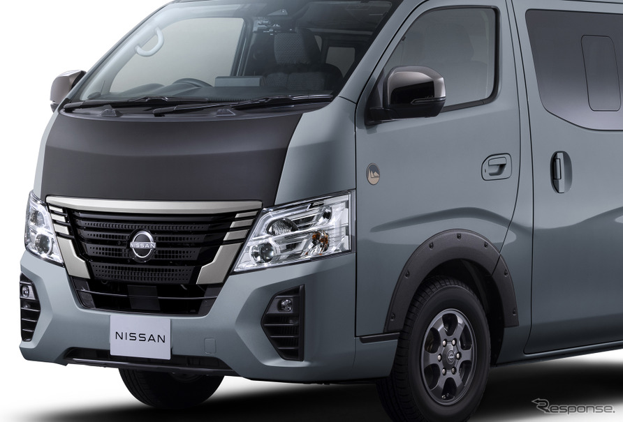 日産キャラバンの「SOTOASOBIパッケージ」装着車