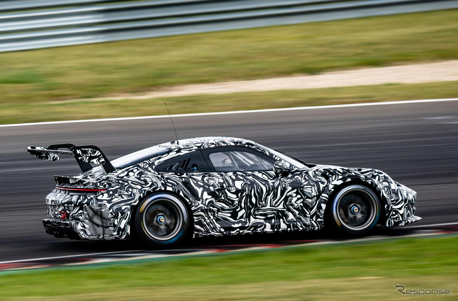 ポルシェ『911カップ』新型のプロトタイプ