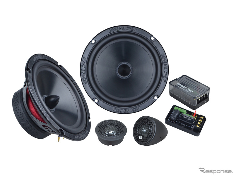 独GROUNDZEROブランドの新セパレートスピーカー『GZDSP 6-10SQ』