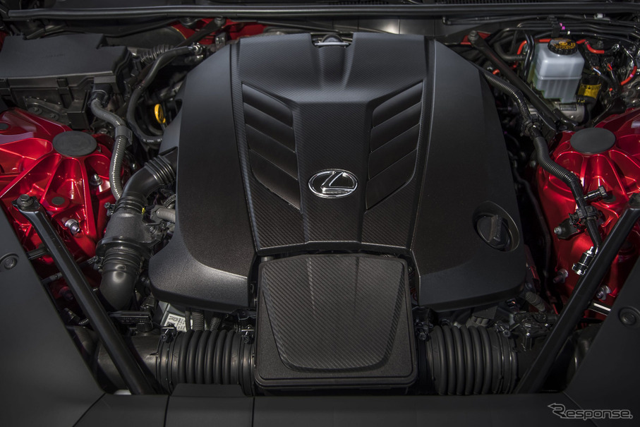 レクサス LCに搭載されるV8エンジン