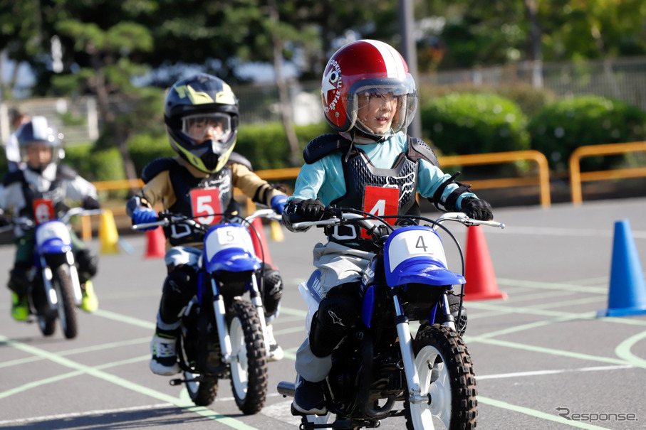 ヤマハ発動機の親子バイク教室