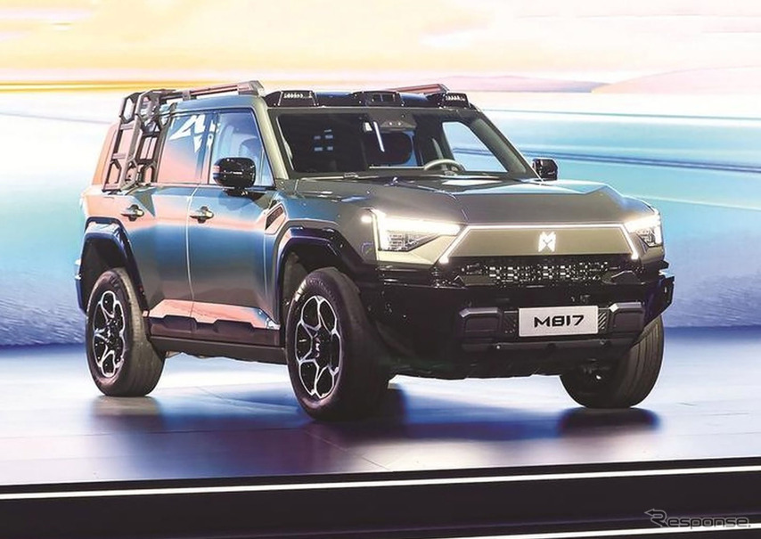 東風猛士の新型オフロード電動SUV『M817』