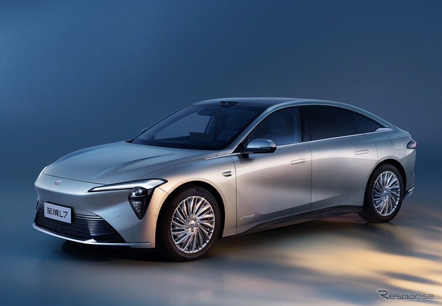 ビュイックと上海汽車の新エネルギー車ブランド「至境」初のレンジエクステンダーEVセダン『L7』