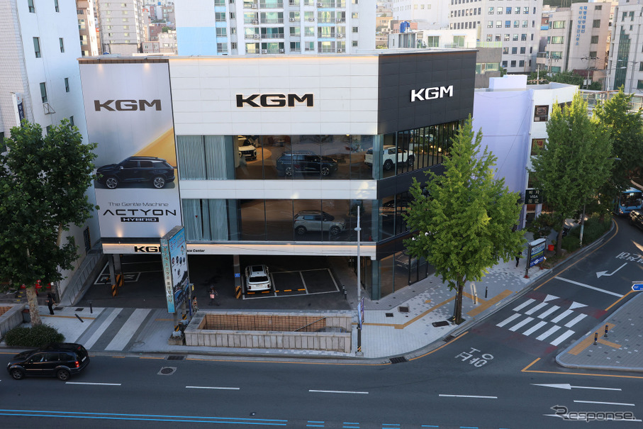 KGM）のブランド体験空間「KGMエクスペリエンスセンター釜山」