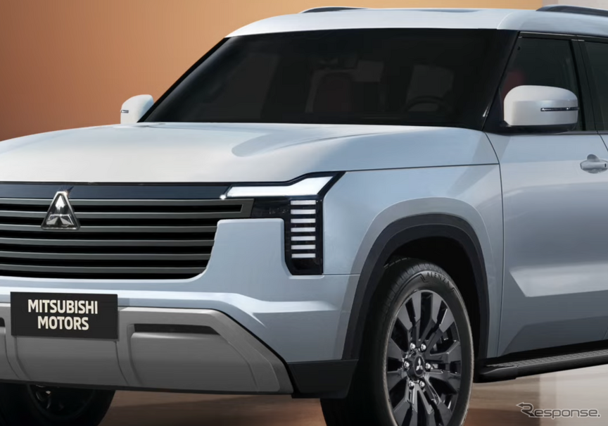 三菱 パジェロ 新型の予想CG