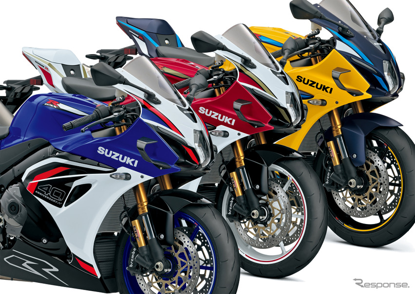 「GSX-R」40周年を記念して登場した新型スズキ 『GSX-R1000R』