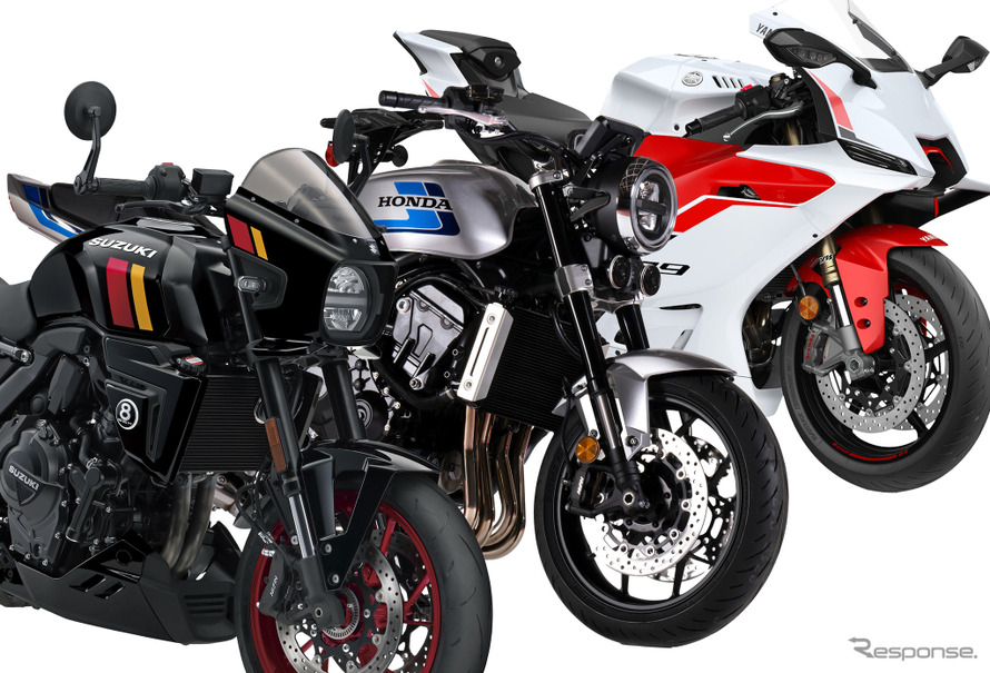 「鈴鹿8耐2025」会場で見ることができるスズキ、ホンダ、ヤマハの日本未発売の新モデルたち