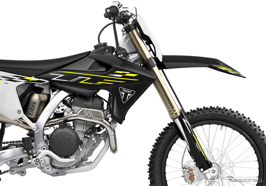 トライアンフのモトクロス専用マシン『TF250-X』2026年モデル