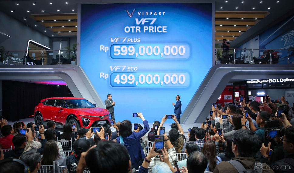 ビンファスト『VF7』（インドネシアモーターショー2025）