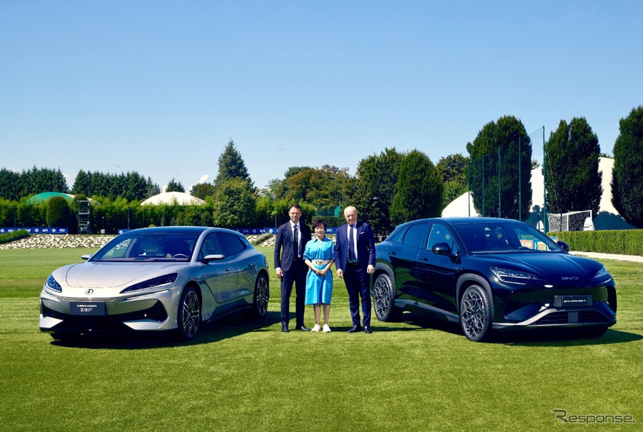 BYDがFCインテルナツィオナーレ・ミラノと今後3シーズンのグローバル戦略的パートナーシップを締結
