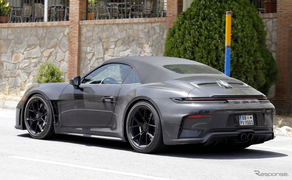 ポルシェ 911スピードスター 新型のプロトタイプ