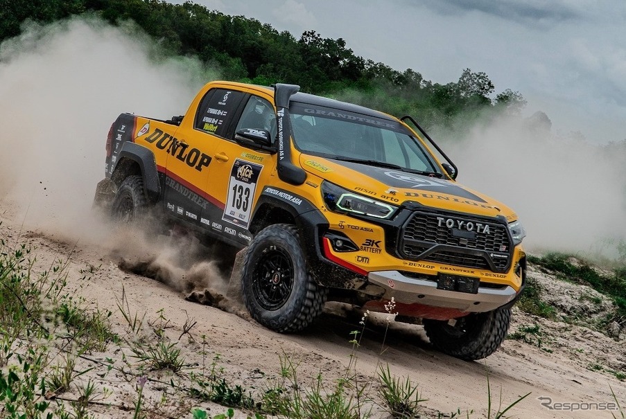 ｢TOYOTA GAZOO RACING THAILAND｣のハイラックスRevo