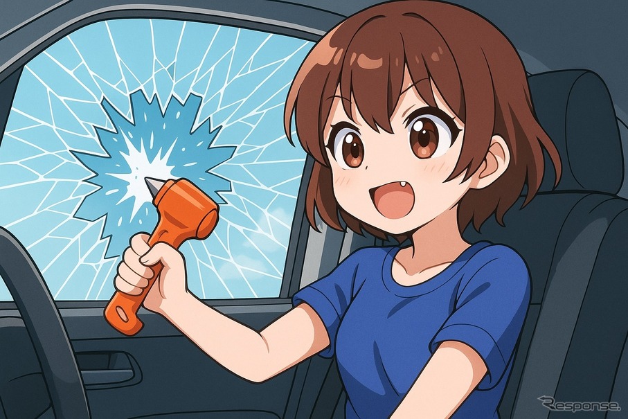 緊急脱出用ハンマー（イメージ）