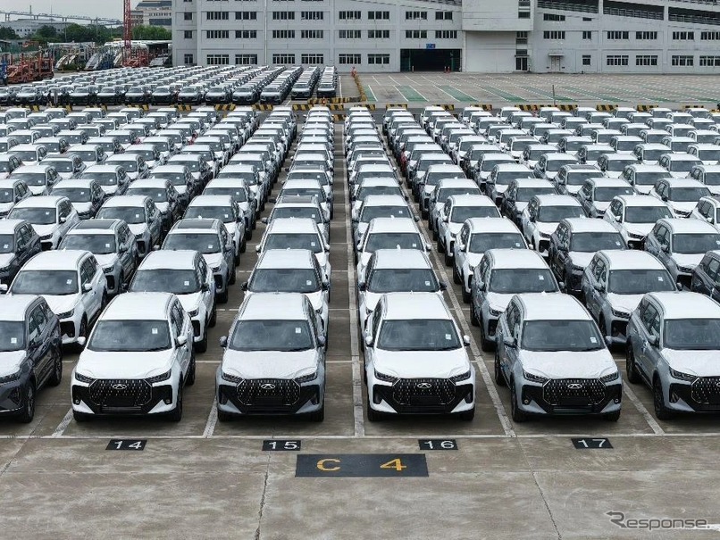 チェリー（奇瑞汽車）が、中国の自動車メーカーとして初めて、累計輸出台数500万台を達成