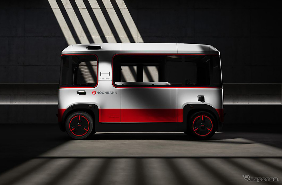 自動運転ミニバス「ホロン・アーバン」