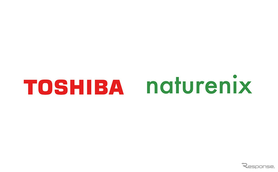 東芝とナチュラニクスのロゴ