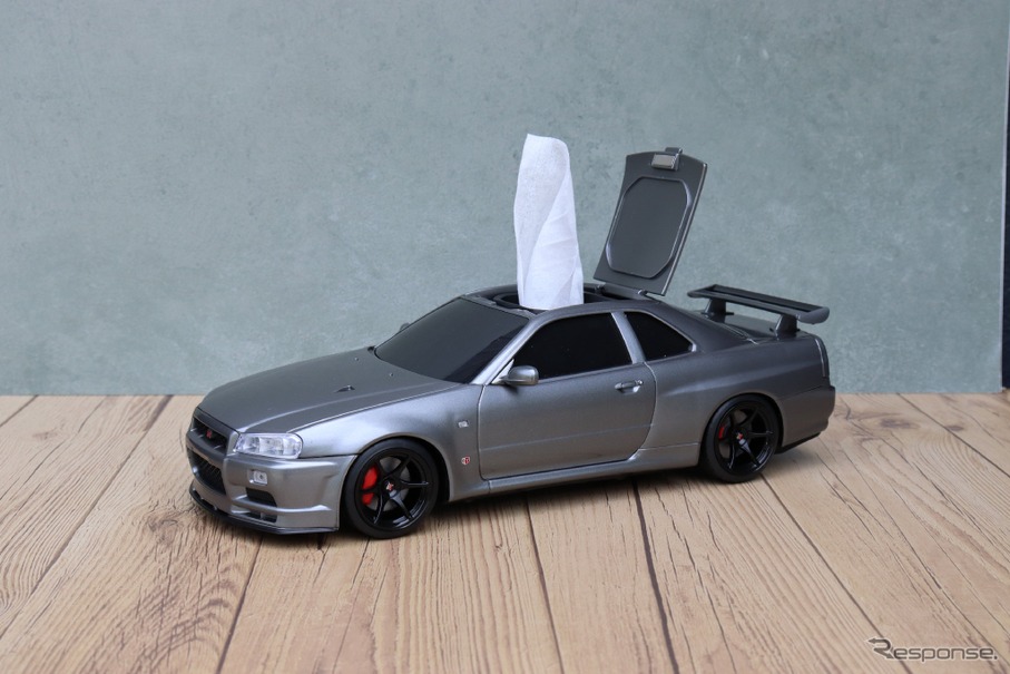 日産『GT-R』（BNR34）のウェットティッシュケース
