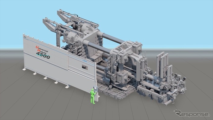 UH4500ダイカストマシンの外観（イメージ）