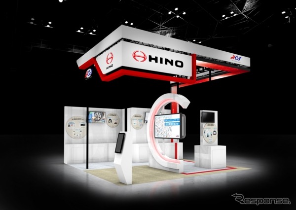 日野コンピューターシステムの国際物流総合展2025ブースイメージ