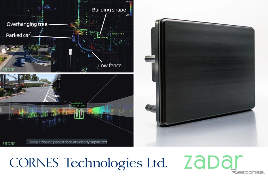 4Dイメージングレーダー「zPRIME」