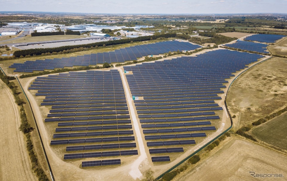 ジャガー・ランドローバーが英国最大級の太陽光発電所開設