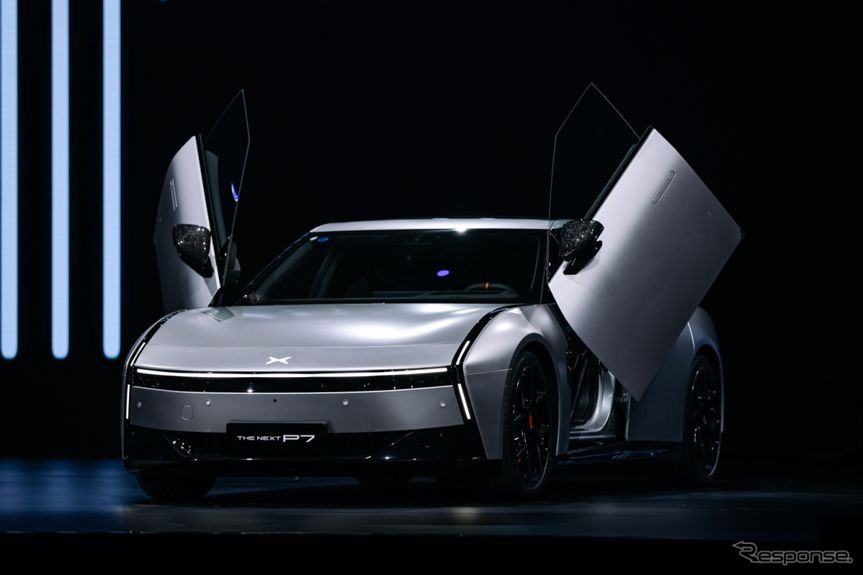 中国XPENGの高性能EVセダン『P7』新型