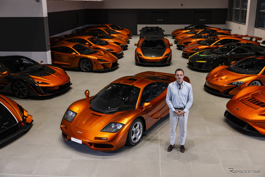 マンスール・オジェ氏が保有するマクラーレンのスーパーカーコレクション