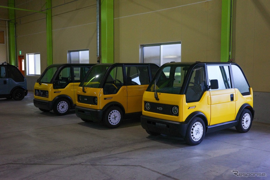 KGモーターズの超小型EV「mibot」