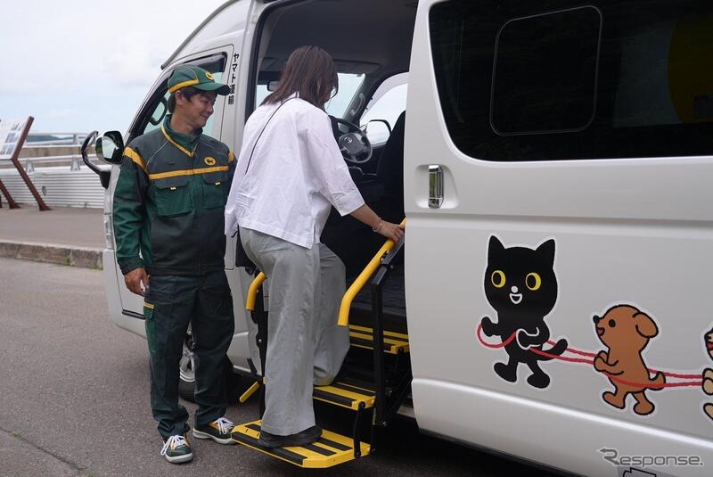 北海道奥尻島でヤマト運輸による客貨混載型の公共ライドシェアの実証運行を開始