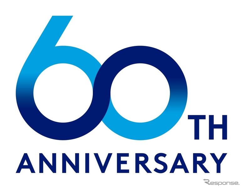 アイシン創立60周年の記念ロゴ