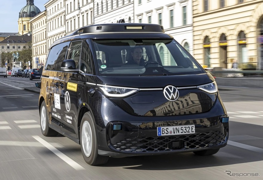 VWグループ傘下のMOIAの自動運転車『ID.Buzz AD』
