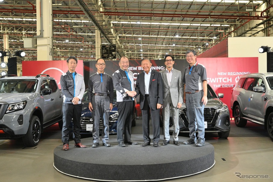 日産自動車のタイ・サムットプラカーン工場でのライン統合プロジェクトが完了