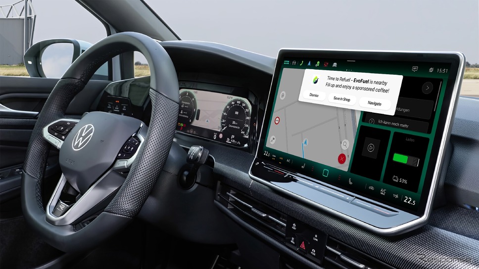 VWと4screenが車内デジタル体験向上で提携