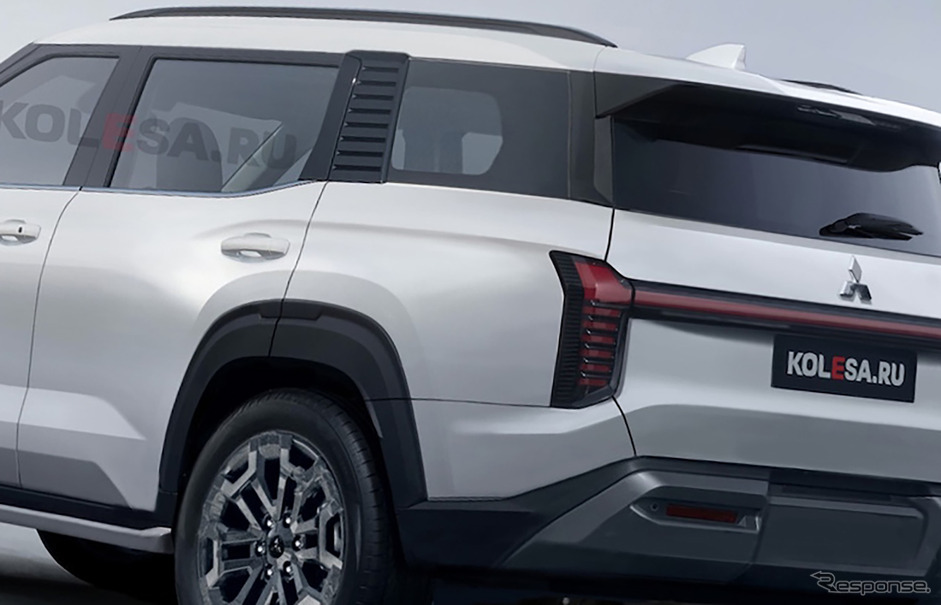 三菱 パジェロスポーツ 次期型の予想CG