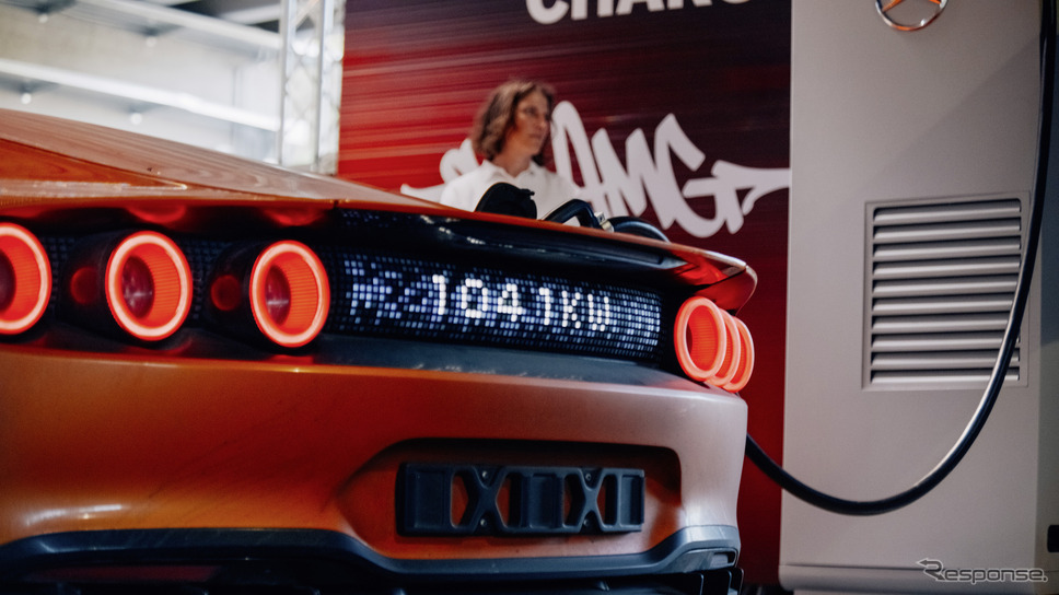 『コンセプトAMG GT XX』が1メガワット超えの超高速充電を実現