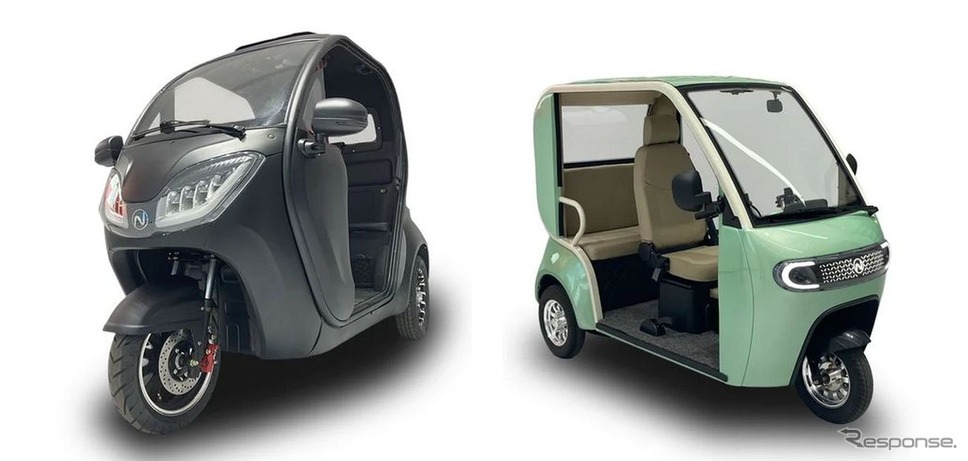 3人乗り小型EV「e-NEO」