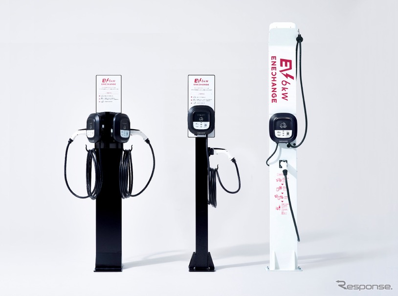 ミライズエネチェンジのEV充電器