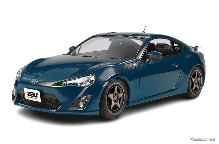 阿部商会「ラ・ストラーダ」ブランドの新型ホイール「+81Wheel」トヨタ・86装着例