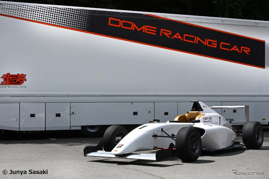 「DOME F110」をベースとした童夢製フォーミュラレーシングカーがTGR-DCレーシングスクール車両に