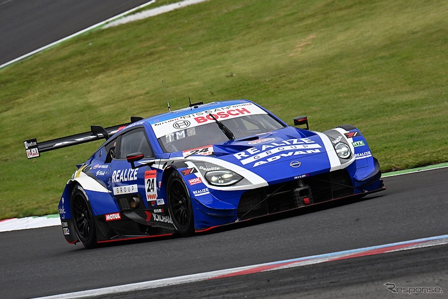 GT500クラスで優勝した「リアライズコーポレーション ADVAN Z」