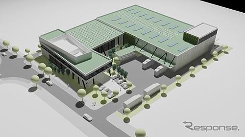 シチズンマシナリーのドイツ販売子会社の新本社の完成イメージ