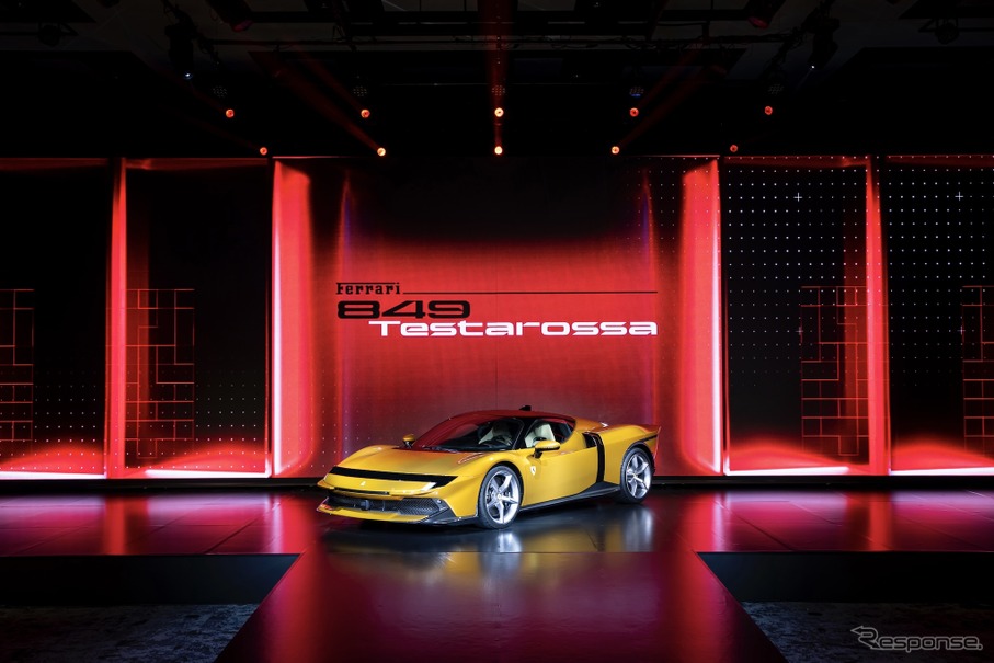 フェラーリ849テスタロッサ日本発表