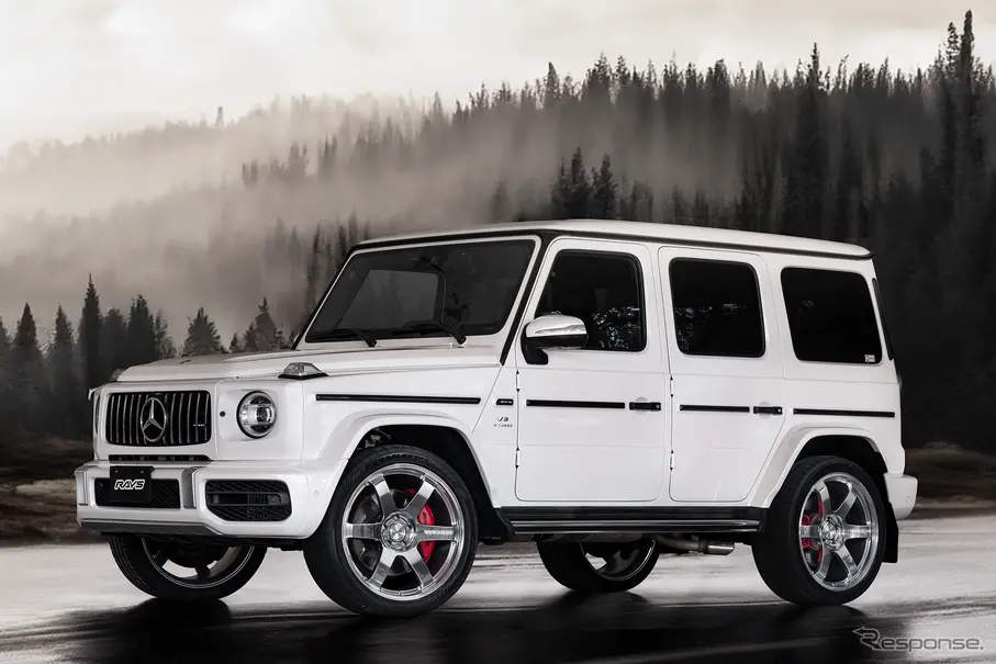 レイズ TE37GC A.S.T.クリスタルバフ × Mercedes Benz AMG Gclass