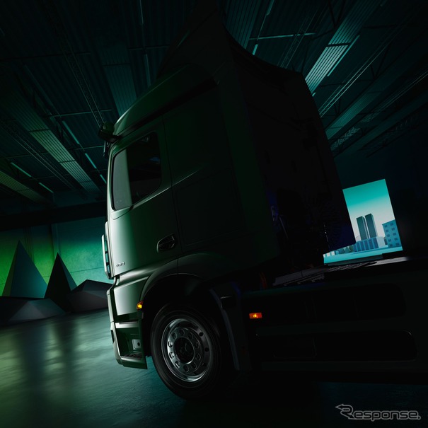 メルセデスベンツ『eActros』の派生モデルのティザー