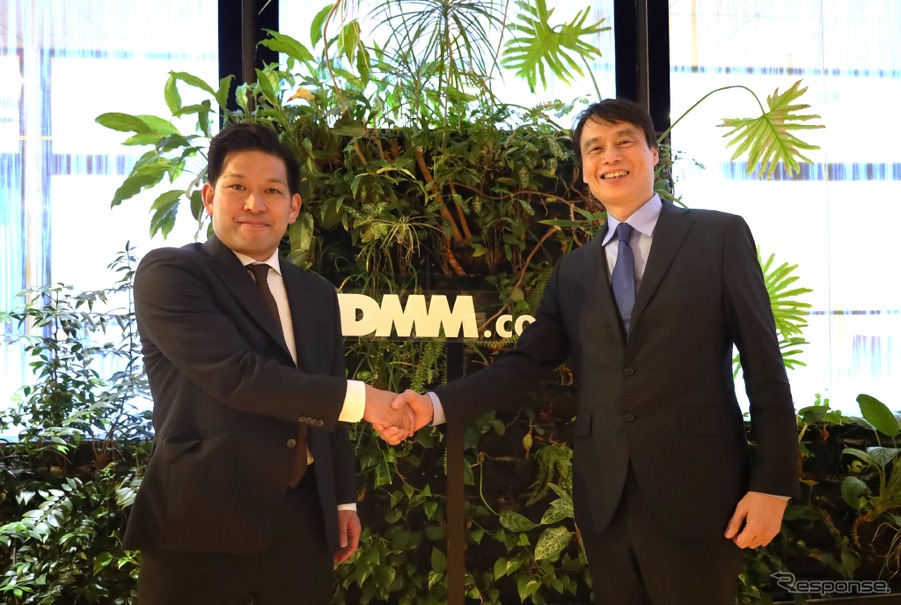 テラチャージとDMM.comがEV充電インフラの普及促進を目的に戦略的パートナーシップ契約を締結
