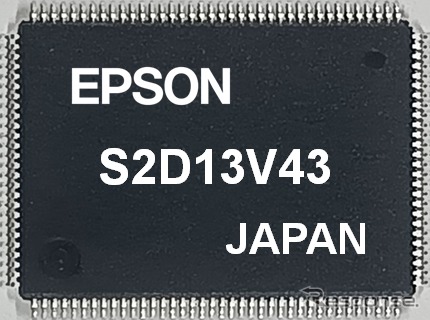 高解像度ヘッドアップディスプレイ（以下 HUD）向けコントローラIC『S2D13V43』